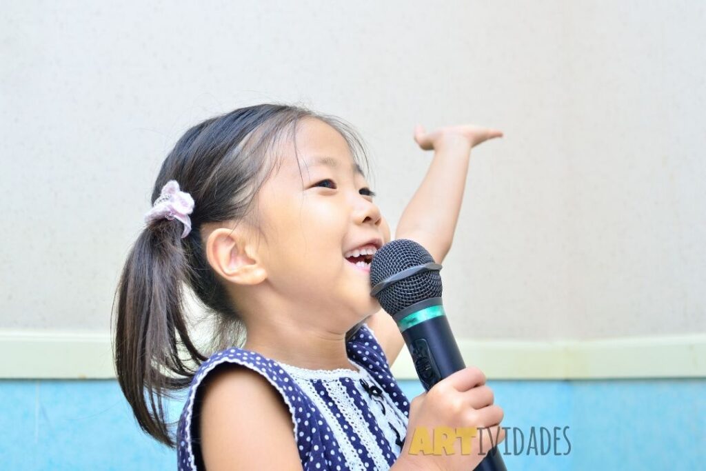 actividades de canto para niños
