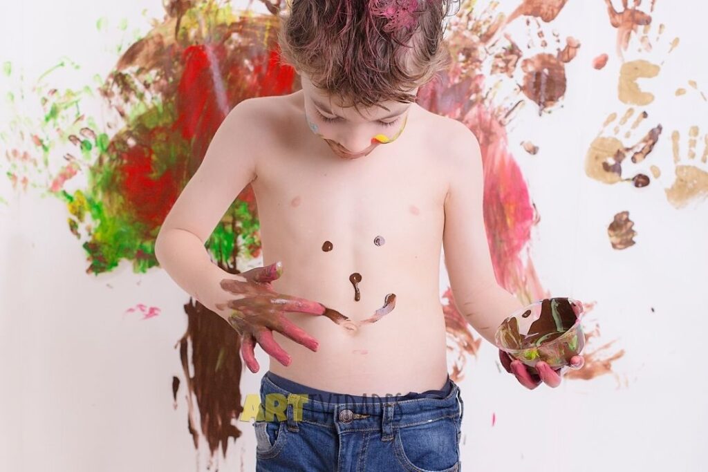 body painting para niños